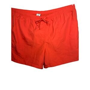 DSG Men's Under Shorts Swim Trunks Pockets  Nylon Color Orange Size XXL